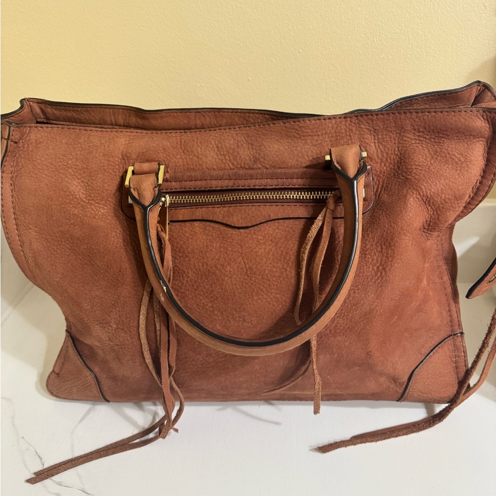 Rebecca Minkoff Brown Suede Tote - Picture 4 of 13